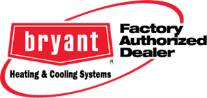 Bryant Heating & Cooling Systems factory authorized dealer logo